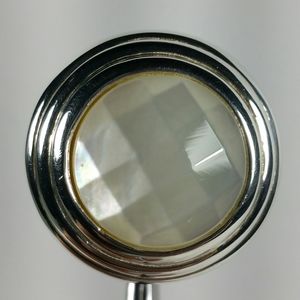 BARSE STERLING SILVER MOTHER of PEARL RING